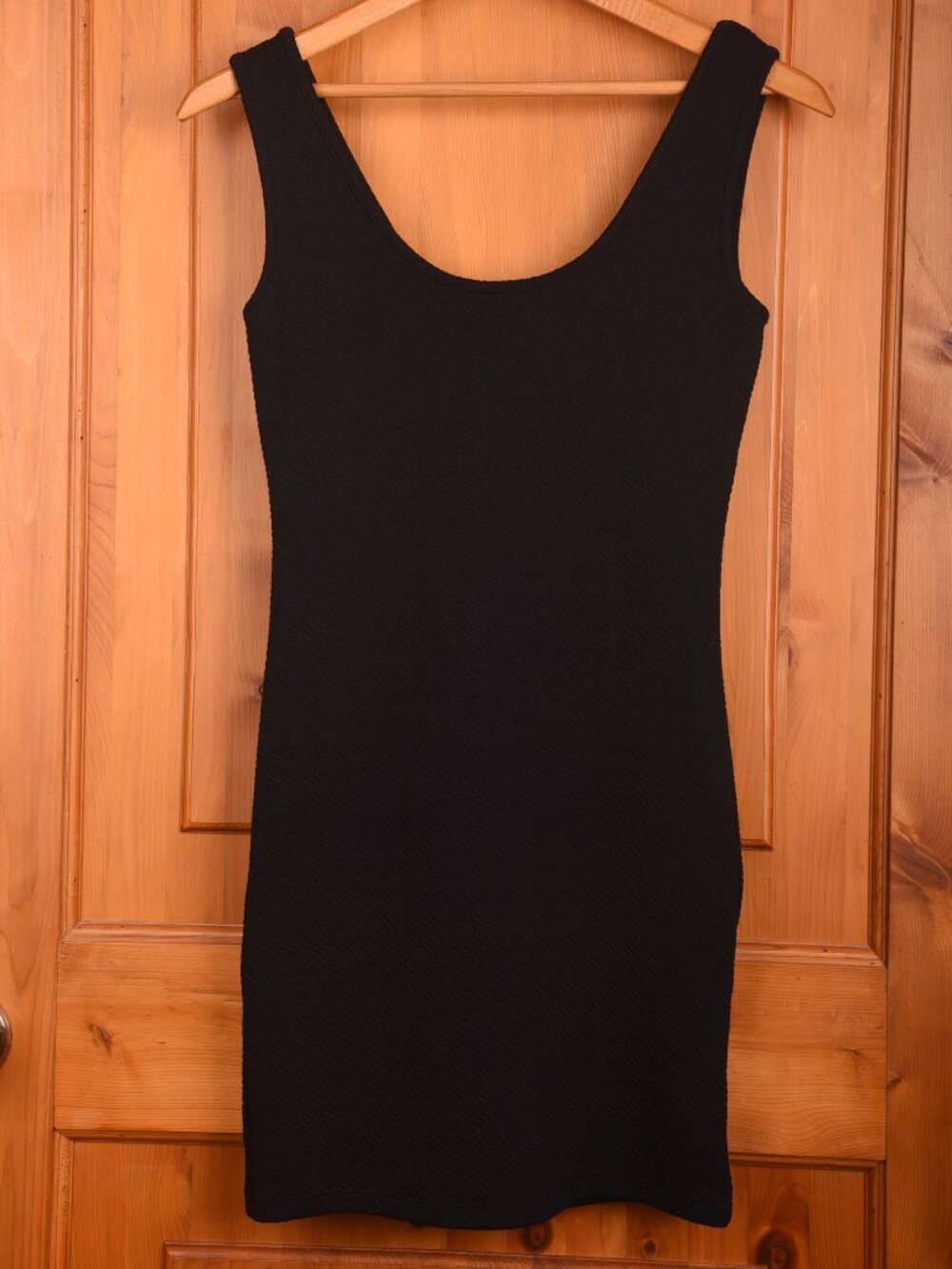 Forever 21 Classic Black Bodycon Mini Tank Dress - Size Small